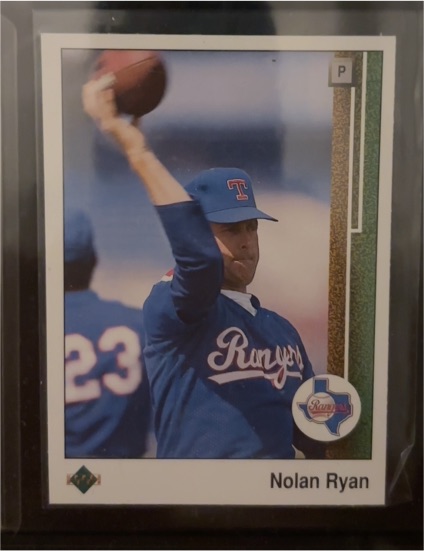 1989 Upper Deck #774 Nolan Ryan — front