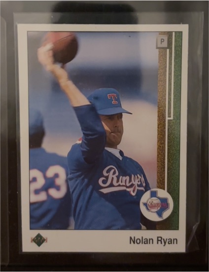 1989 Upper Deck #774 Nolan Ryan — front
