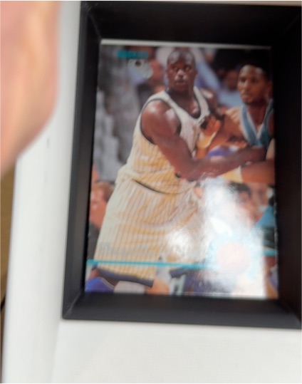 1995-96 Classic Centers of Attention Rookies Shaquille O'Neal Orlando Magic #105 — front