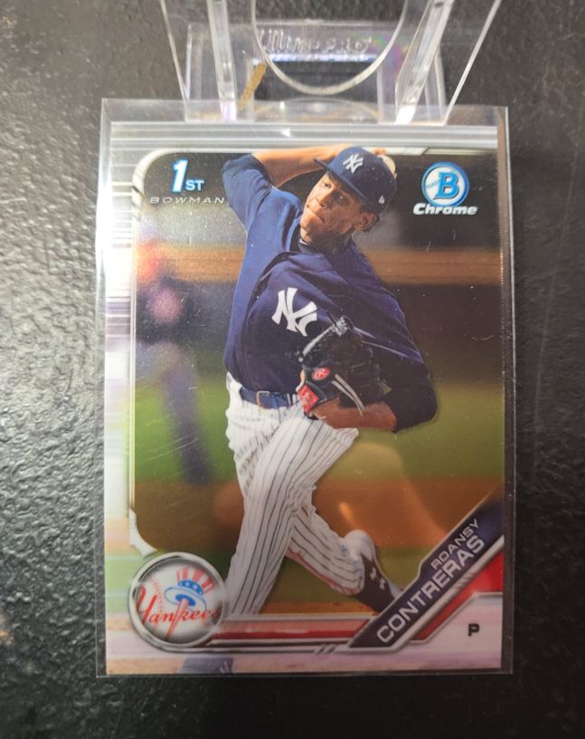 2019 Bowman Chrome Prospects #BCP-160 Roansy Contreras — front