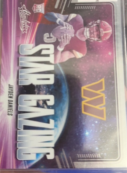 2024 Panini Absolute #SG-JDS Jayden Daniels Star Gazing — front