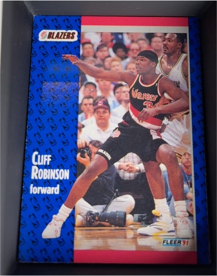 1991-92 Fleer #172 Cliff Robinson — front