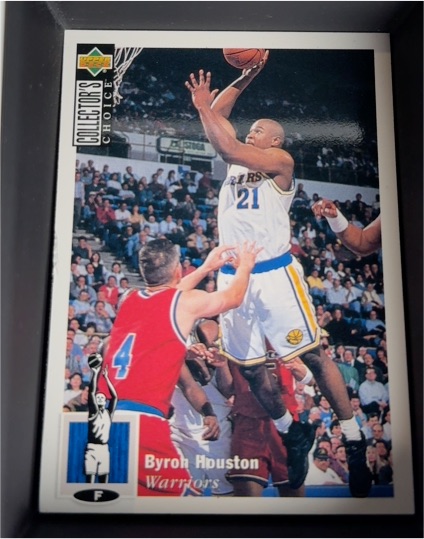 1994-95 Upper Deck Collector's Choice #61 Byron Houston — front