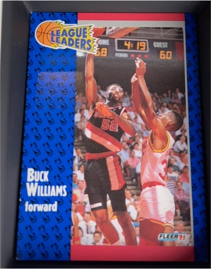 1991 Fleer #224 Buck Williams League Leaders — front