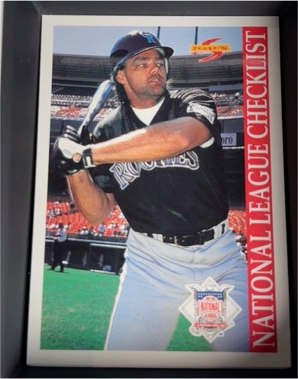 1996 Score #271 Dante Bichette Colorado Rockies — front