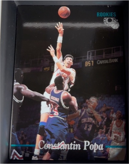 1995 Classic Rookies #49 Constantin Popa — front