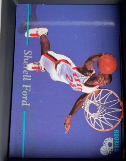1995 Classic Rookies #24 Sherell Ford UIC Flames — front