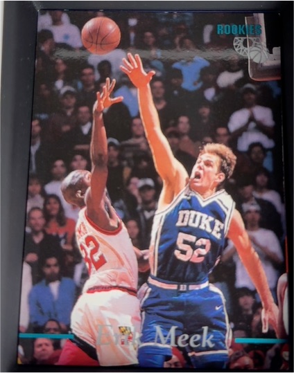 1995 Classic Rookies #39 Erik Meek — front