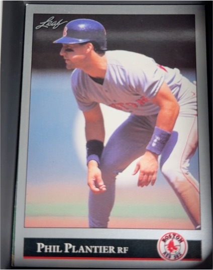 1992 Leaf #50 Phil Plantier Boston Red Sox — front