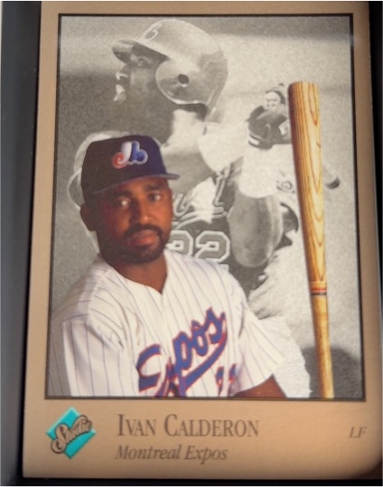 1992 Leaf Studio #52 Ivan Calderon — front