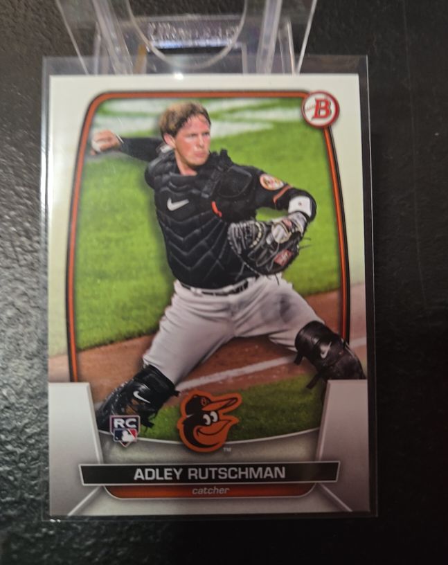 2023 Bowman #40 Adley Rutschman Rookie RC Baltimore Orioles — front