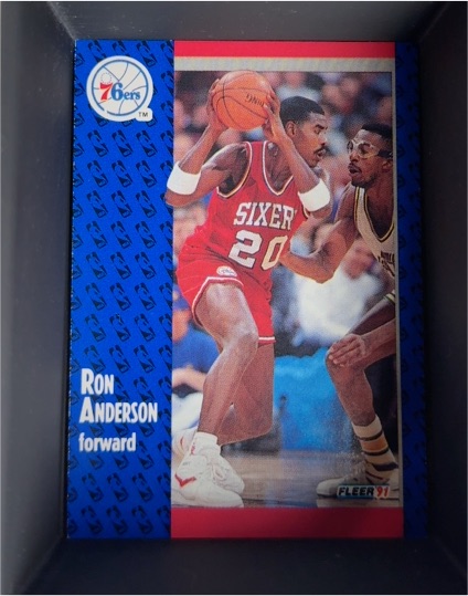 1991-92 Fleer #150 Ron Anderson — front