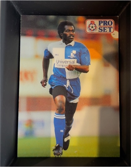 1991-92 Pro Set English League #150 Carl Saunders Bristol Rovers FC — front
