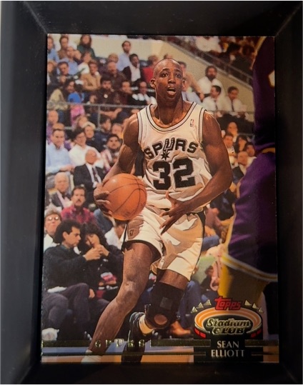 1992-93 Topps Stadium Club #65 Sean Elliott — front