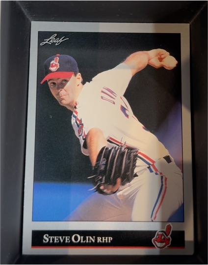 1992 Leaf #141 Steve Olin — front