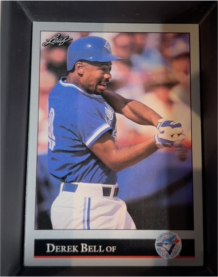 1992 Leaf #243 Derek Bell — front