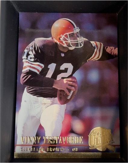1994 Fleer Ultra #64 Vinny Testaverde — front