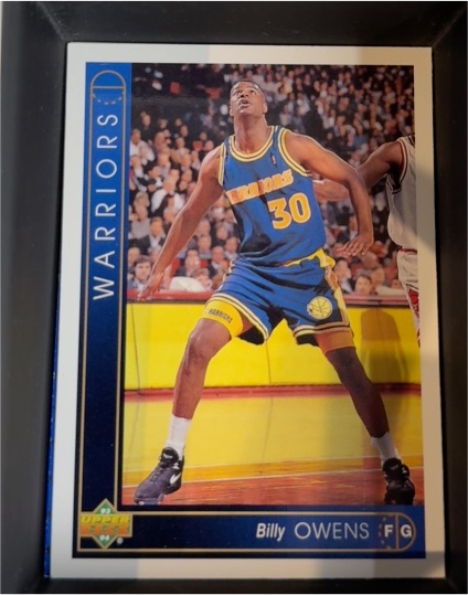 1993-94 Upper Deck #291 Billy Owens — front