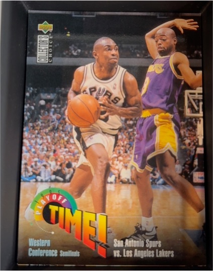 1995-96 Upper Deck Collector's Choice #360 Avery Johnson / Nick Van Exel — front