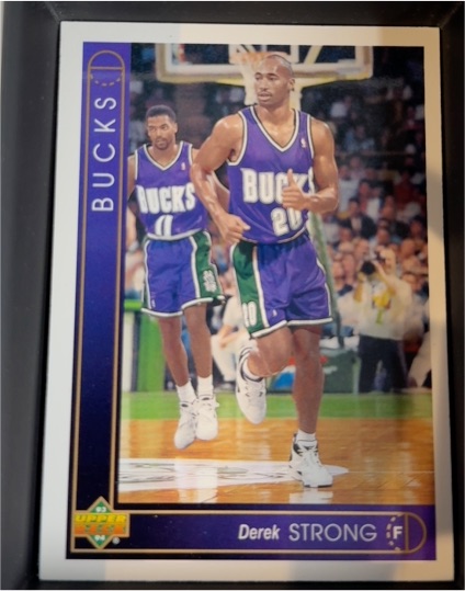 1993 Upper Deck #313 Derek Strong — front