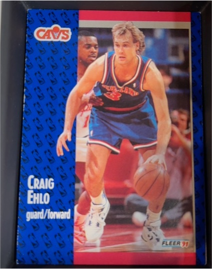 1991-92 Fleer #35 Craig Ehlo — front