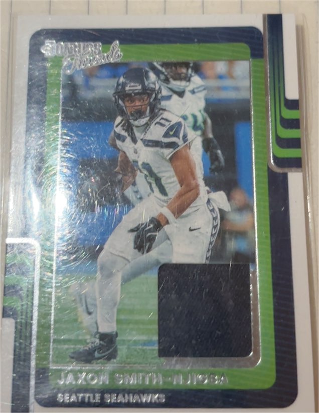 2025 Panini Donruss Threads #DTH-JSN Jaxon Smith-Njigba — front