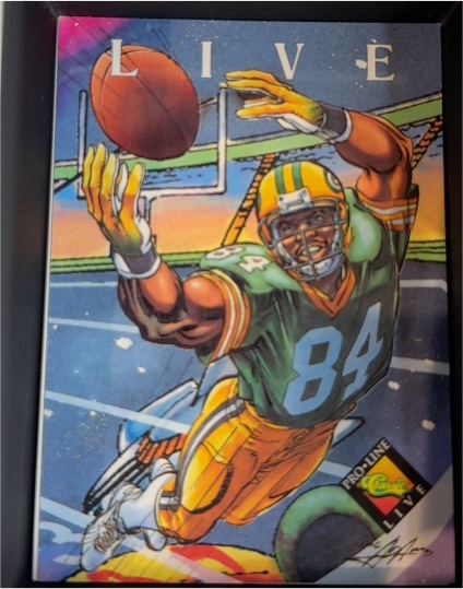1994 Pro Line Live #401 Sterling Sharpe — front
