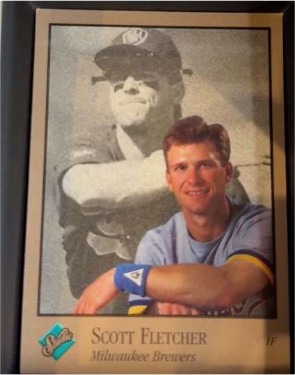 1992 Leaf Studio #193 Scott Fletcher — front