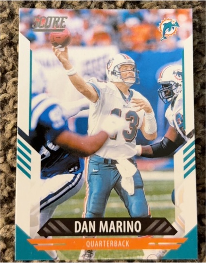 2021 Score #32 Dan Marino — front
