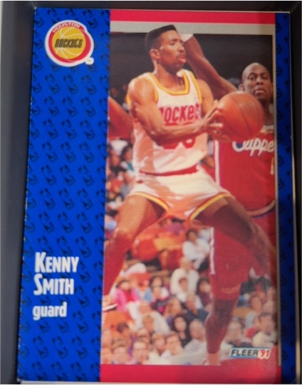 1991 Fleer #78 Kenny Smith — front