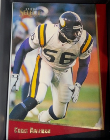 1993 Score Select #15 Chris Doleman — front