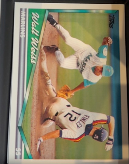 1994 Topps #256 Walt Weiss — front