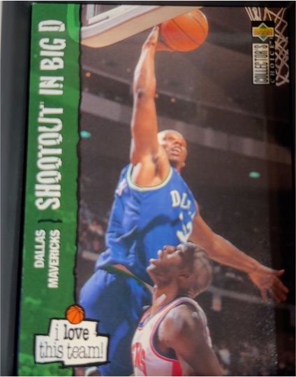 1995-96 Upper Deck Collector's Choice #371 Jamal Mashburn — front