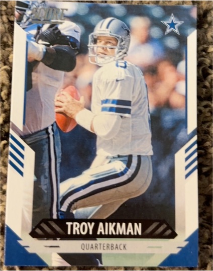2021 Panini Score #54 Troy Aikman — front