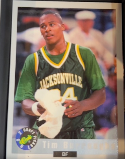 1992 Classic Draft Picks #62 Tim Burroughs — front