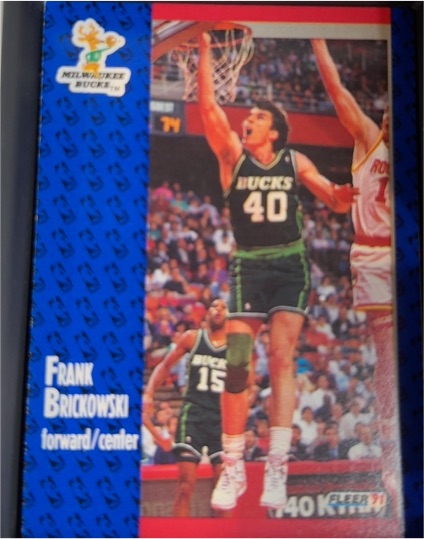 1991-92 Fleer #113 Frank Brickowski — front