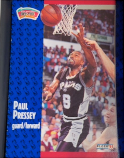 1991-92 Fleer #186 Paul Pressey — front