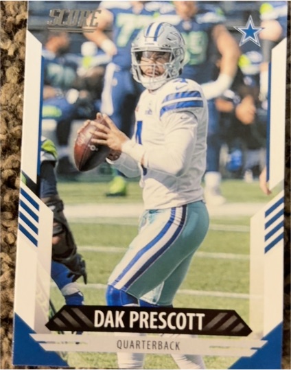 2021 Panini Score #51 Dak Prescott — front