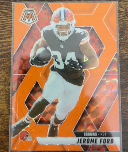 2020 Panini Mosaic #34 Jerome Ford — front