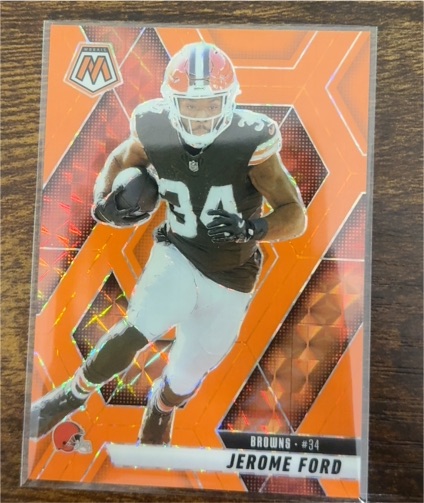 2020 Panini Mosaic #34 Jerome Ford — front