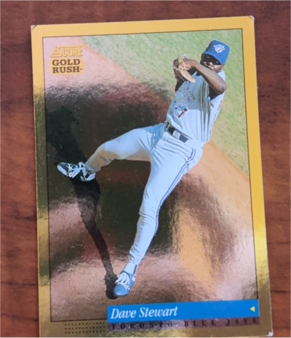 1994 Score Gold Rush #133 Dave Stewart — front