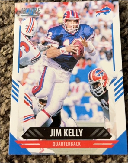 2021 Panini Score #22 Jim Kelly — front