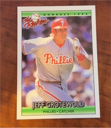 1992 Donruss The Rookies #45 Jeff Grotewold — front