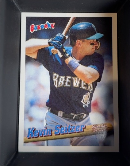 1996 Topps Bazooka #46 Kevin Seitzer — front