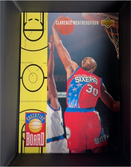 1993-94 Upper Deck #427 Clarence Weatherspoon — front
