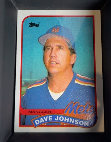 1989 Topps #684 Dave Johnson — front