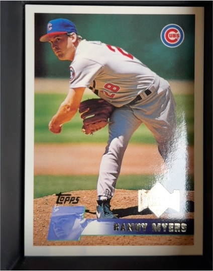 1996 Topps #198 Randy Myers Chicago Cubs — front
