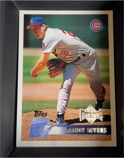 1996 Topps #198 Randy Myers — front