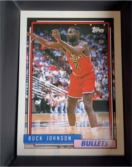 1992-93 Topps #328 Buck Johnson — front