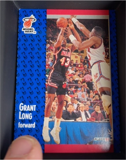 1991-92 Fleer #109 Grant Long — front